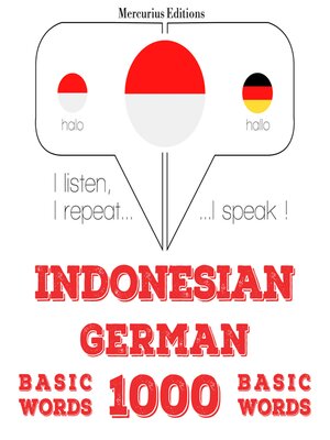 cover image of 1000 kata-kata penting dalam bahasa Jerman